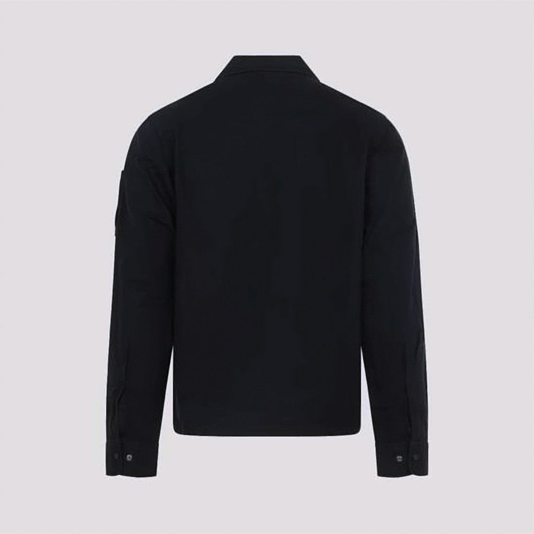 C.P. Company Zippered Jacket With Signature Lens Detail