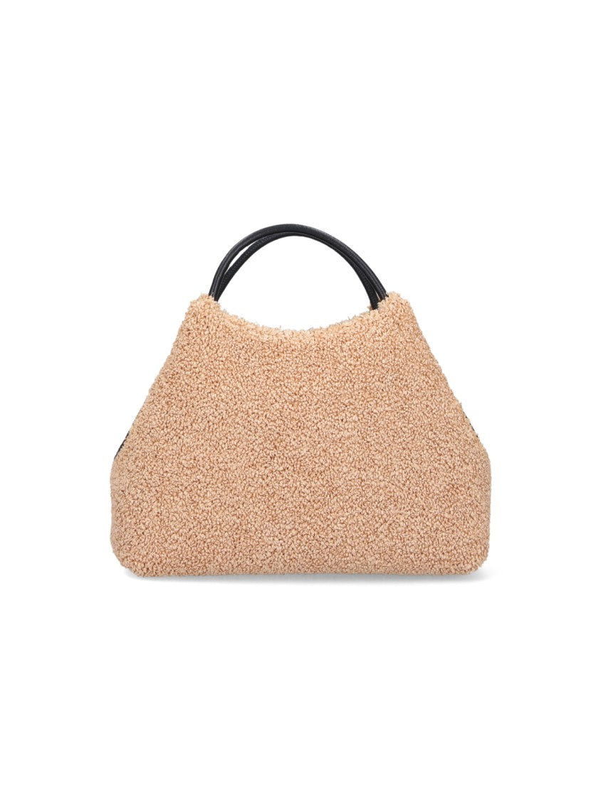 Givenchy Trapezoidal Textured Beige Bag