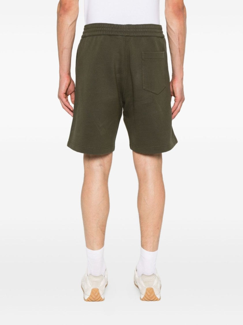 Givenchy Khaki Cotton Shorts