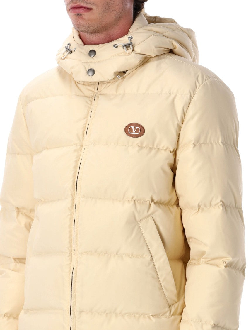 Valentino Garavani Quilted Down Jacket With Vlogo