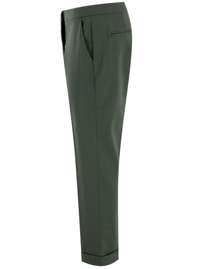 Etro Cropped Trousers With Tailored Silhouette