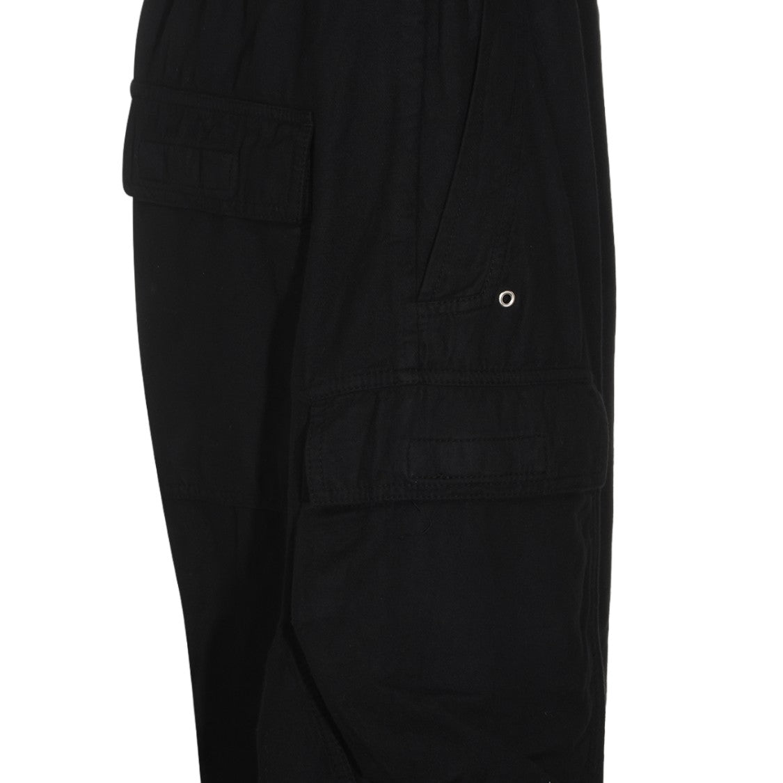 Drkshdw By Rick Owens Relaxed Straight-Leg Cargo Trousers With Contrasting Drawstring