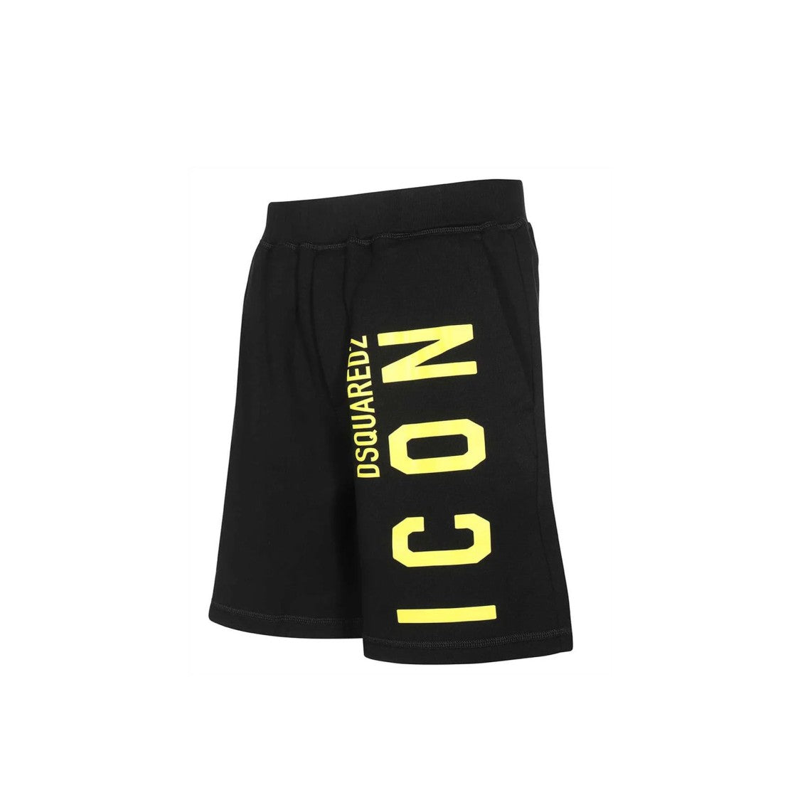 Dsquared2 Cotton Shorts With Bold Vertical Logo