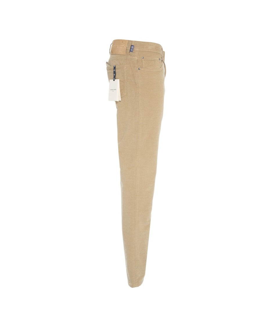 Jacob Cohen Classic Five-Pocket Casual Trousers With Straight Leg Cut