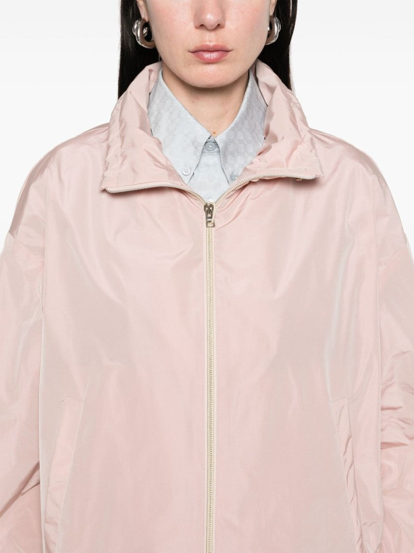 Herno Pink Taffeta Jacket With Water-Repellent Treatment