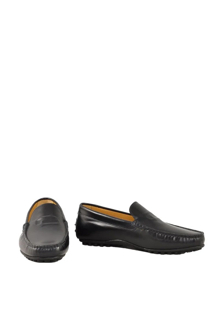A.Testoni Men's Loafer - Black