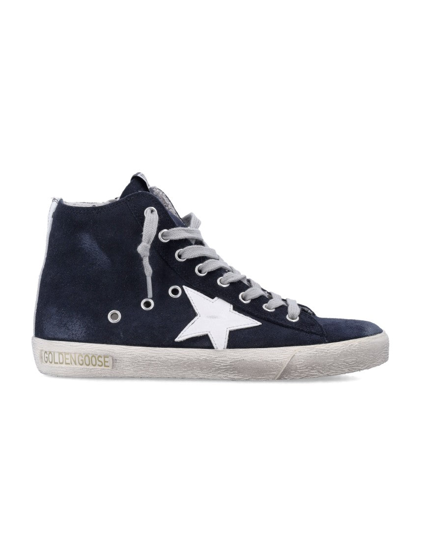 Golden Goose Navy Francy Sneakers