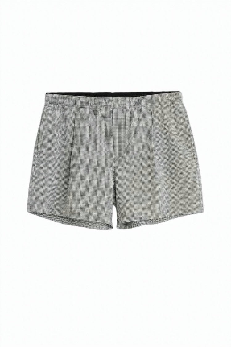Our Legacy Relaxed Fit Shorts With Vertical Pinstripe Design