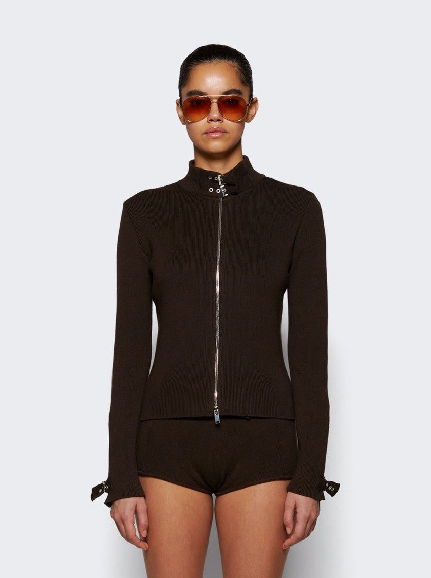 Magda Butrym Knitwear Sweater Brown