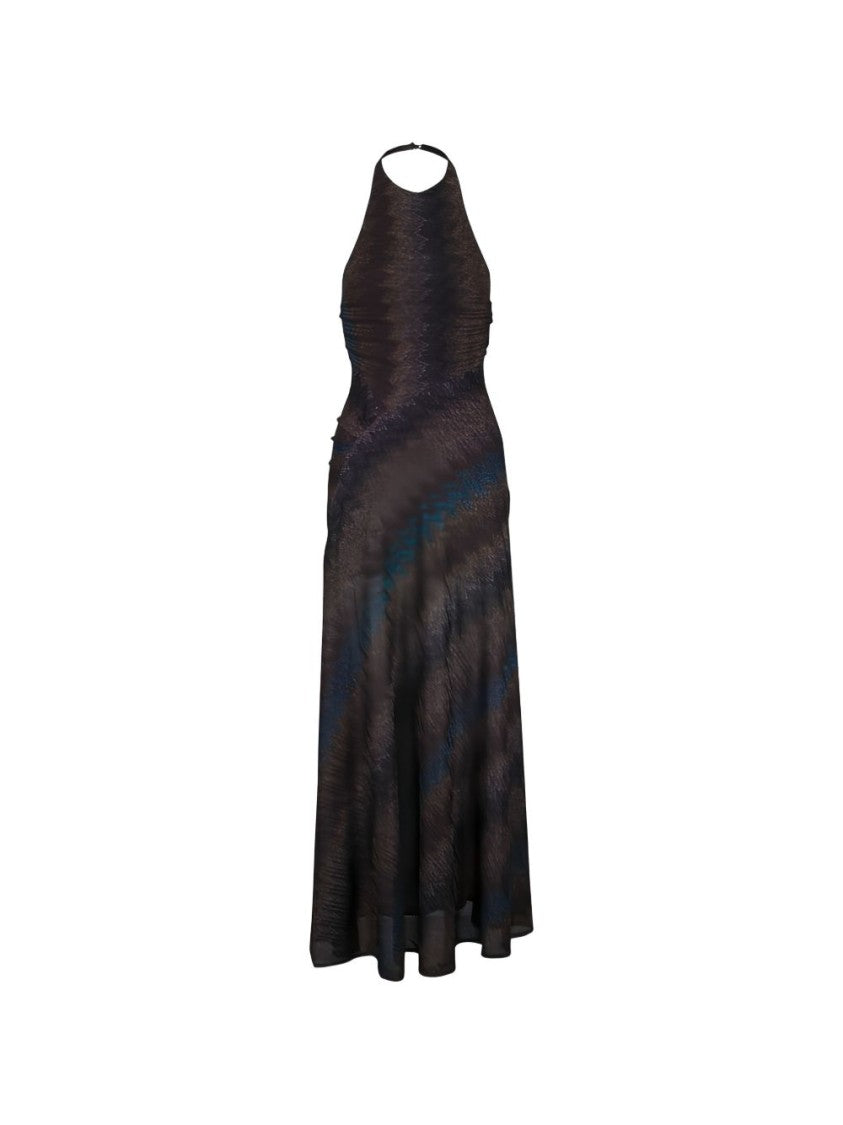 Missoni Halter Neck Maxi Dress