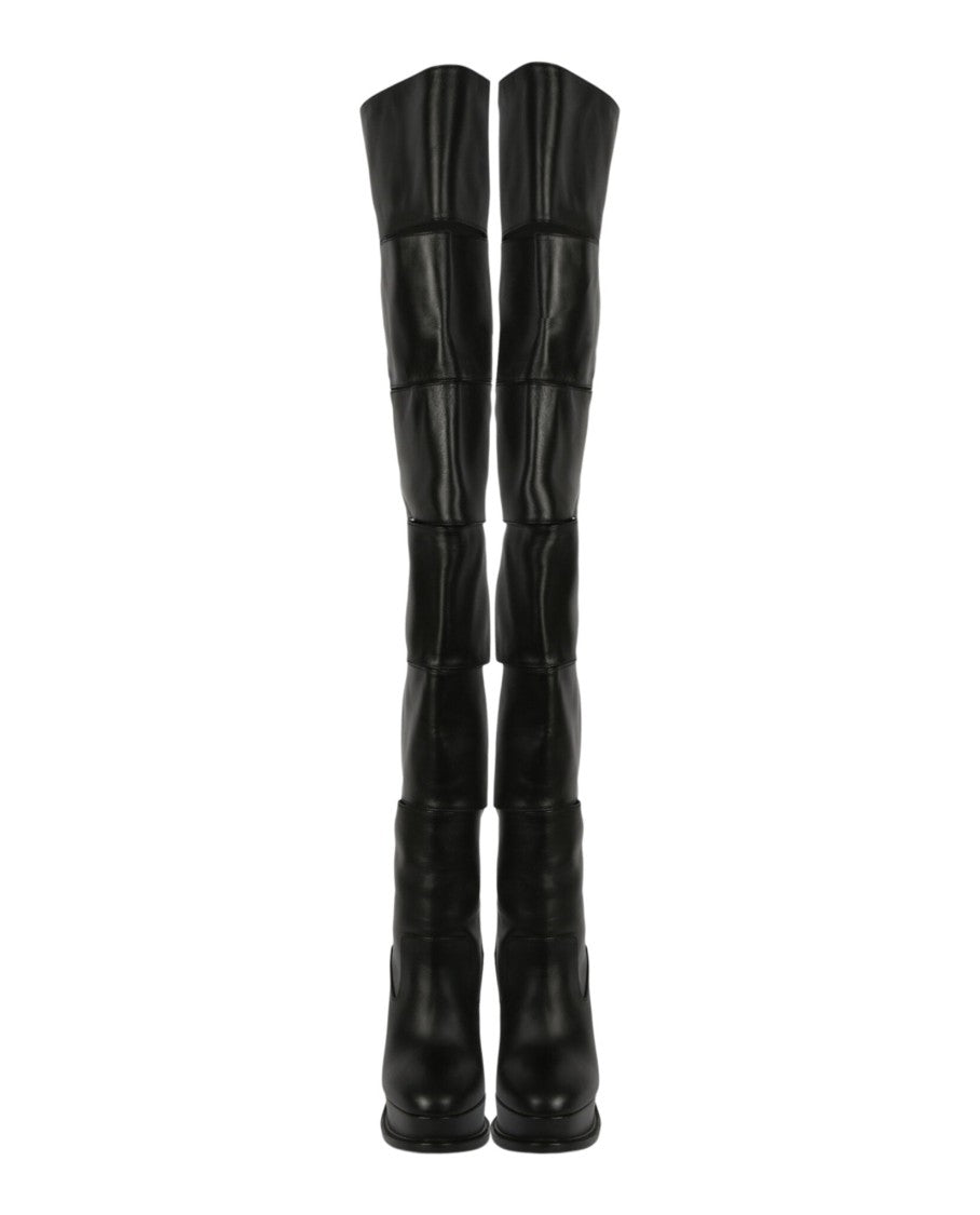 Alexander Mcqueen Slash Over-The-Knee Boots
