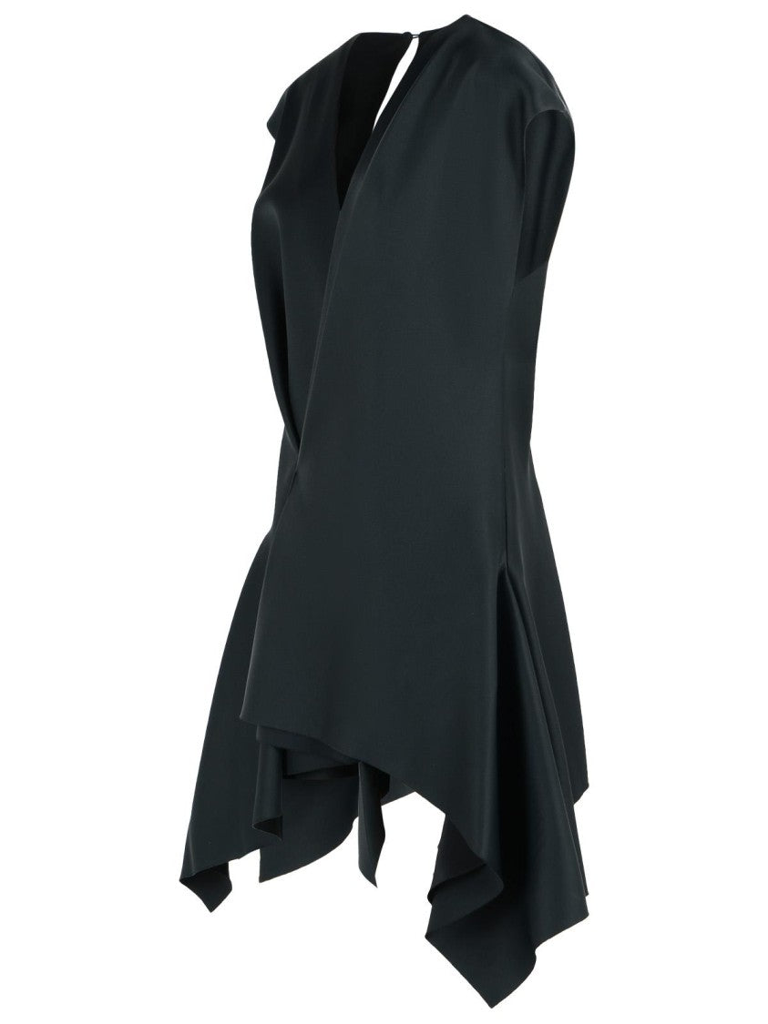 Khaite 'Merith' Dress In Acetate And Black Viscose