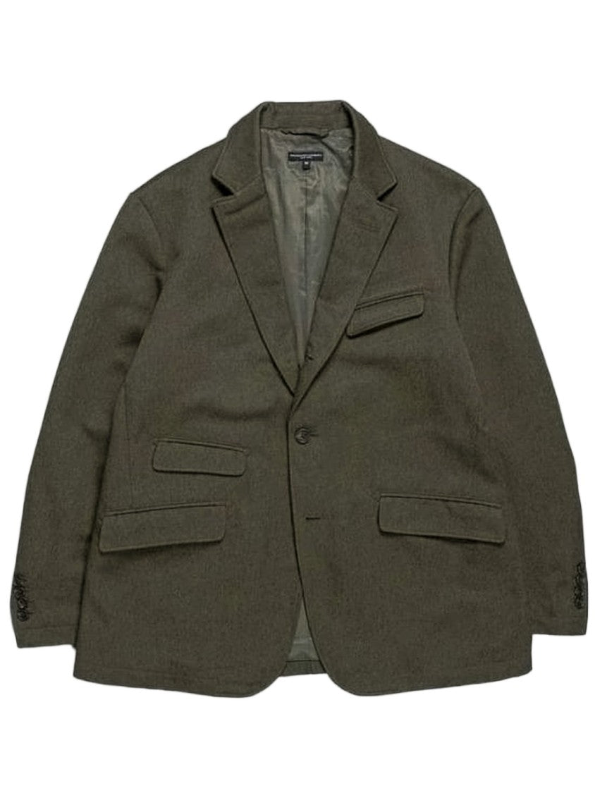 Engineered Garments Structured Suit Jacket With Notch Lapel And Two-Button Closure