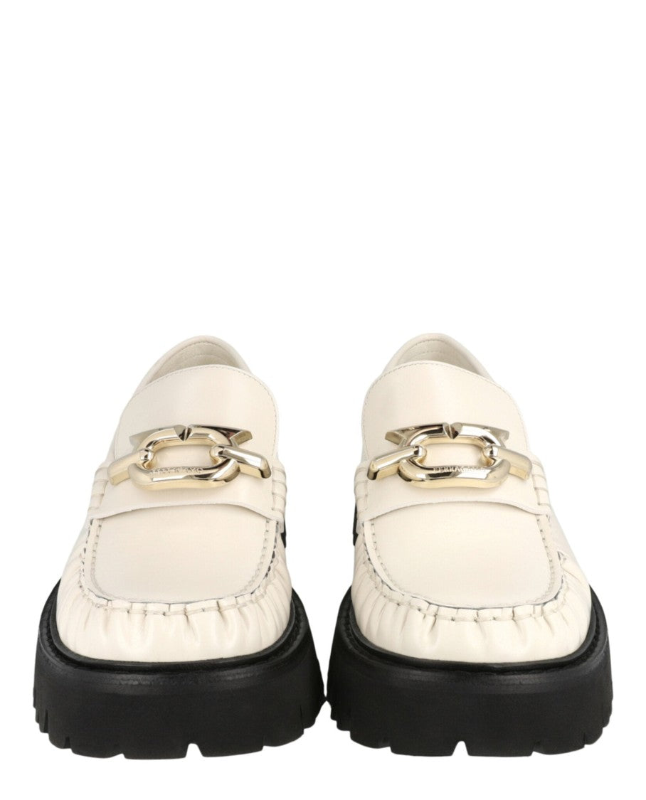 Ferragamo Ingrid Leather Loafers
