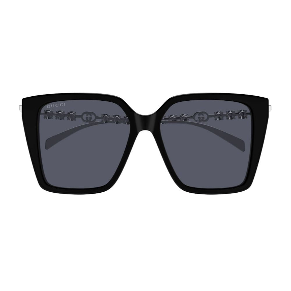Gucci Gg1967s Linea Emblem Square Frame Sunglasses