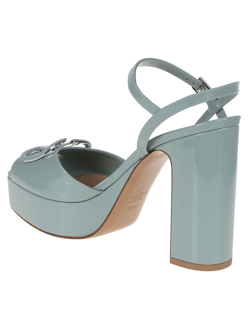 Valentino Patent Leather Sandal