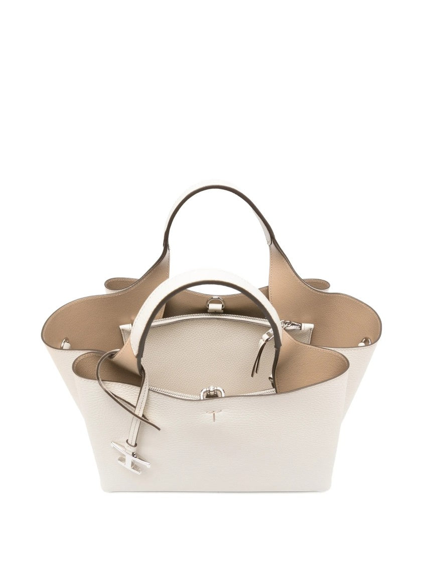 Tod's Pebbled Leather Tote Handbag