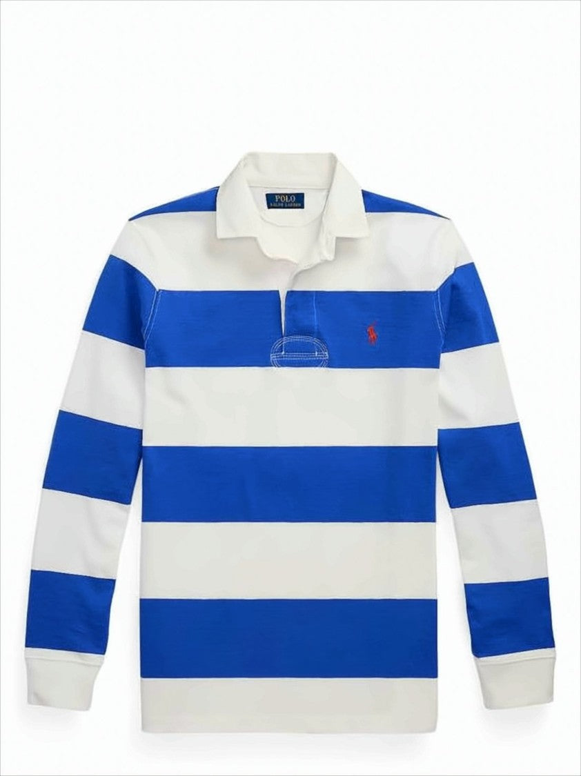 Polo Ralph Lauren Rugby-Style Long-Sleeve Polo Shirt With Classic Collar