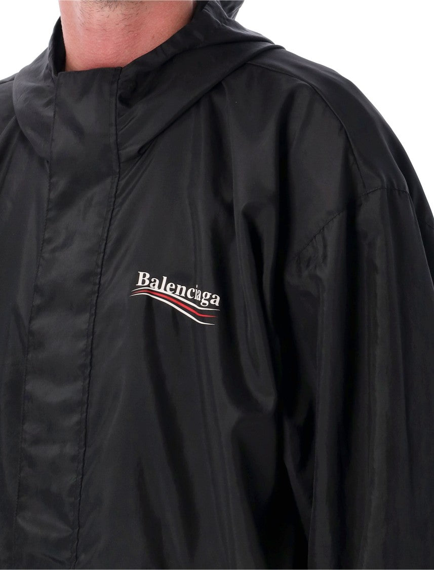 Balenciaga Oversized Hooded Jacket