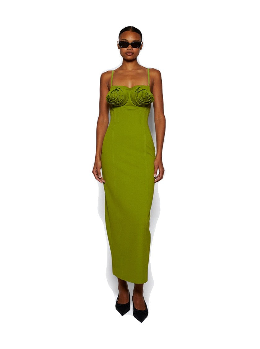 Jean Paul Gaultier  Conical Bra Cup Dress Acid Green