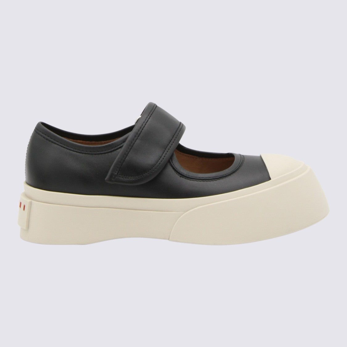 Marni Black Oversized-Sole Sneakers
