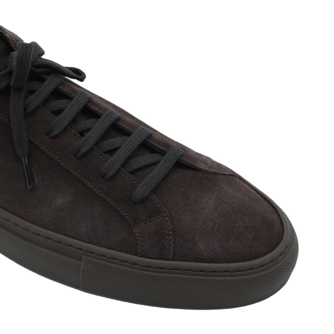 Common Projects Low-Top Suede Sneakers With Embossed Detail
