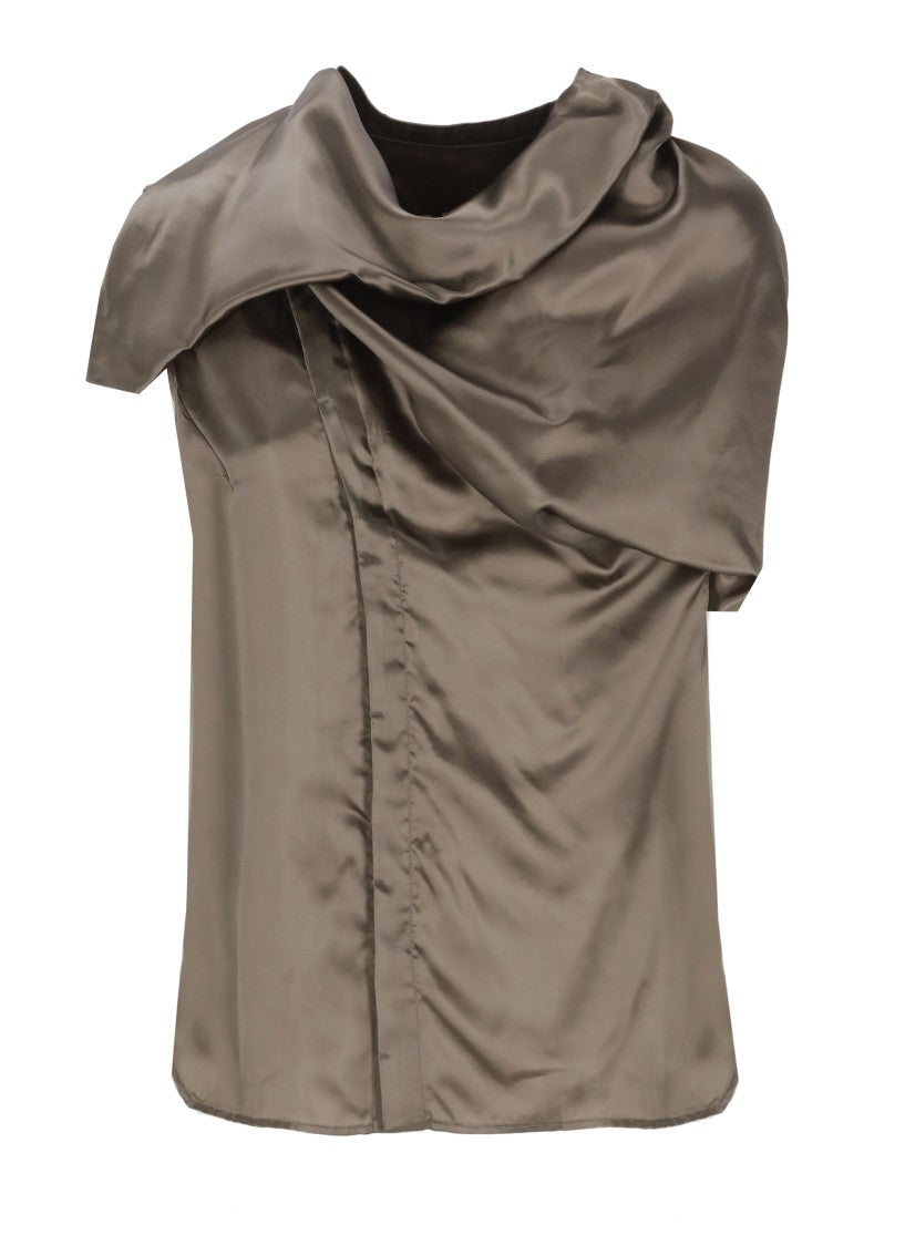 Rick Owens Brown Sl Island Vest