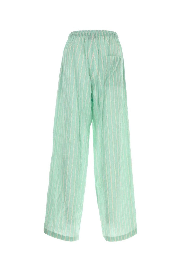 Balenciaga Embroidered Cupro Blend Pyjama Pant