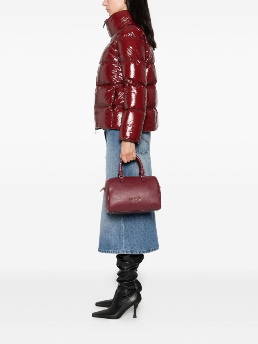 Liu Jo Cylindrical Handbag With Pebbled Texture