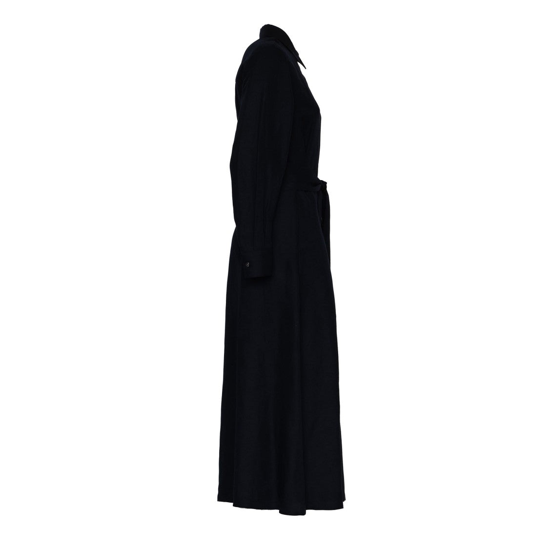 Woolrich Viscose Linen Buttoned Day Dress
