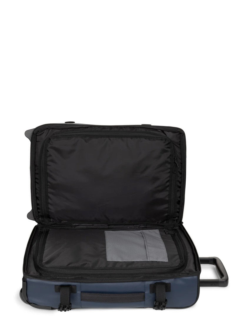 Eastpak Compact Rectangular Suitcase With Telescopic Handle And Security Features
