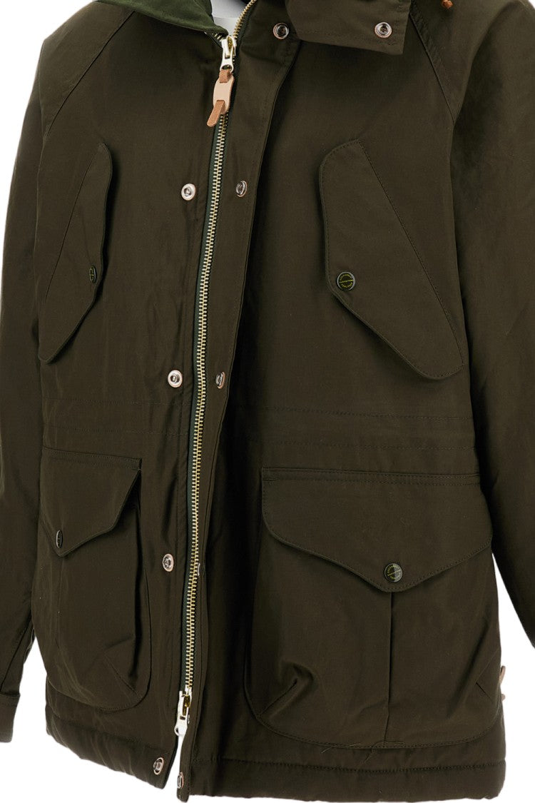 Manifattura Ceccarelli Green New Fisherman Hooded Cotton Parka