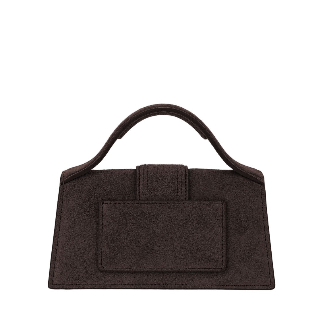 Jacquemus Structured Suede Le Bambino Bag With Adjustable Strap