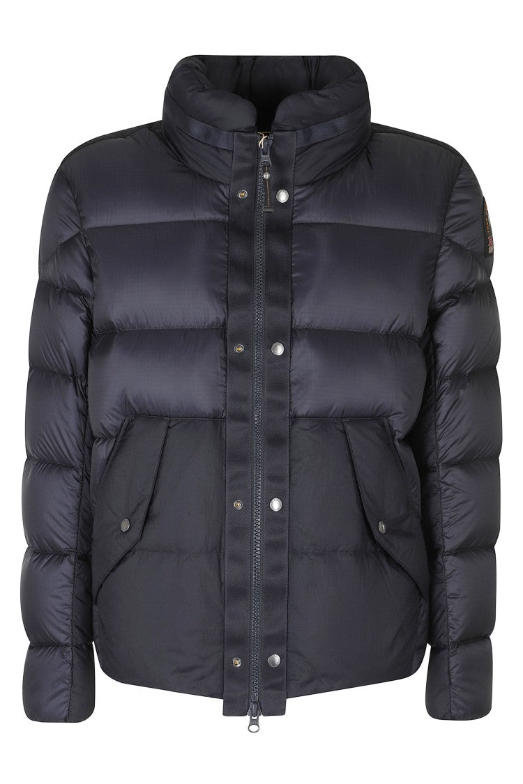 Parajumpers Hooded Down Jacket With High Neck And Padded Design
