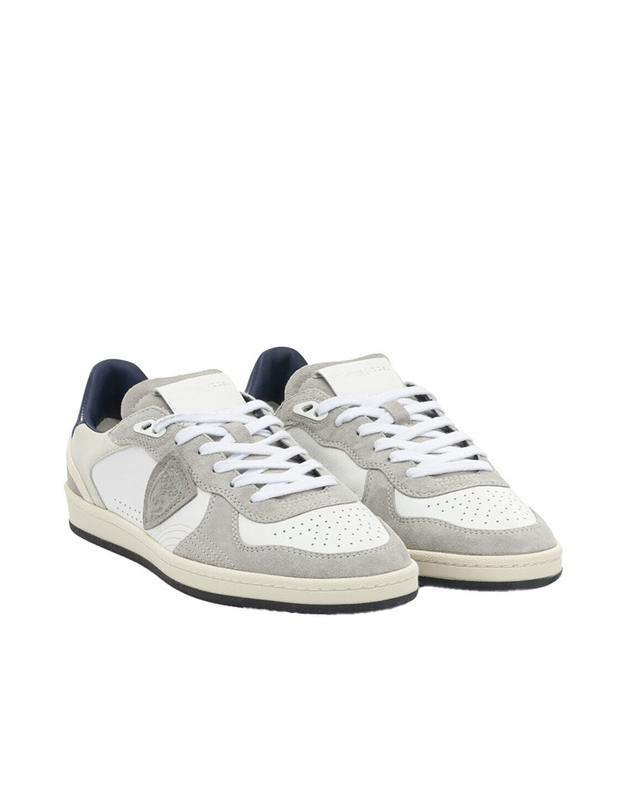 Philippe Model Low-Top Sneakers In Smooth White Leather