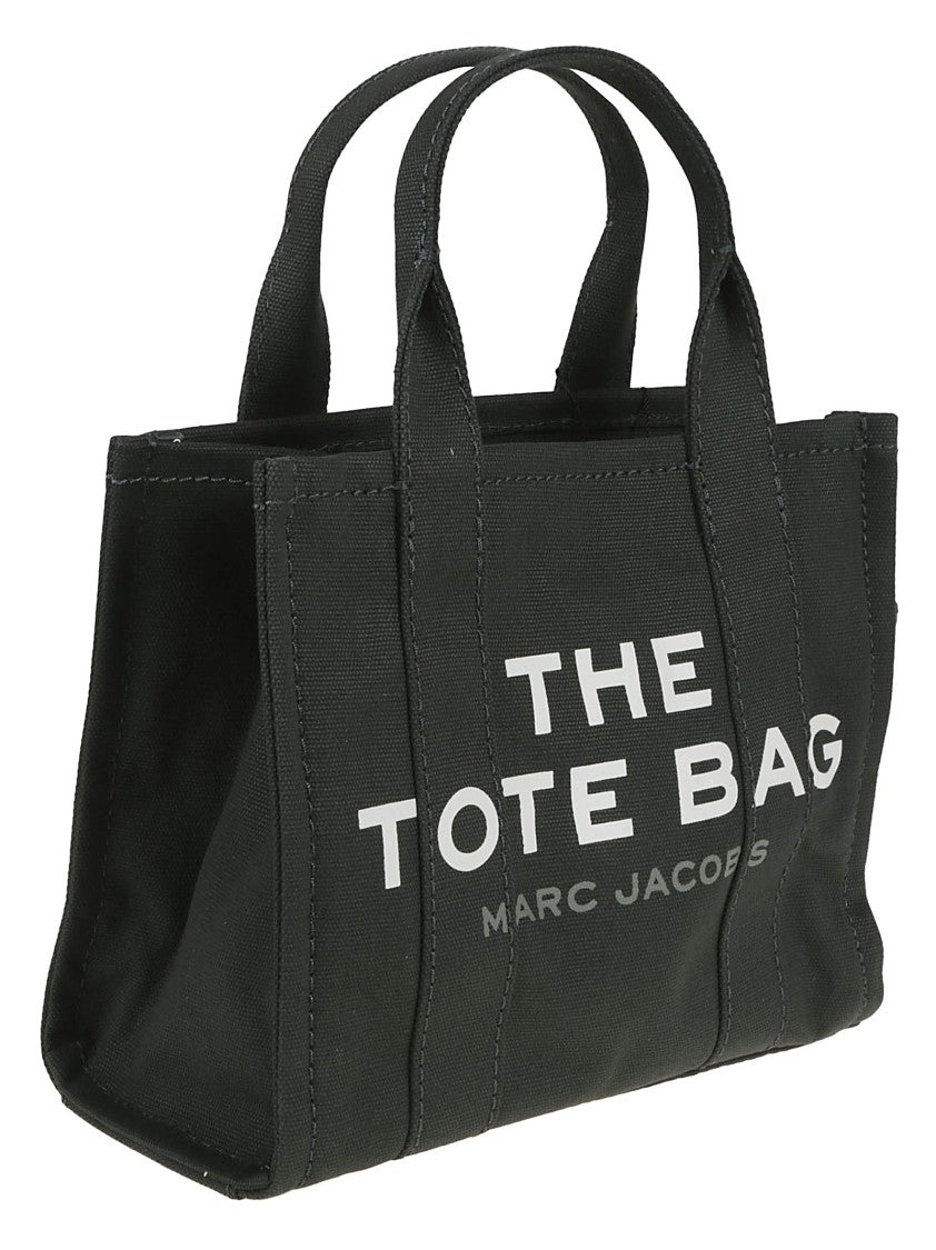 Marc Jacobs Compact Beige Cotton Tote With Dual Handles