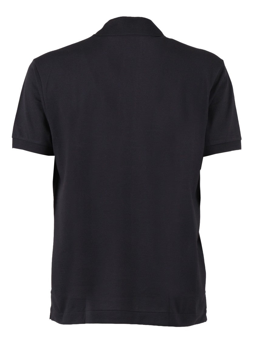 Lacoste Short Sleeve Textured Cotton Polo Shirt