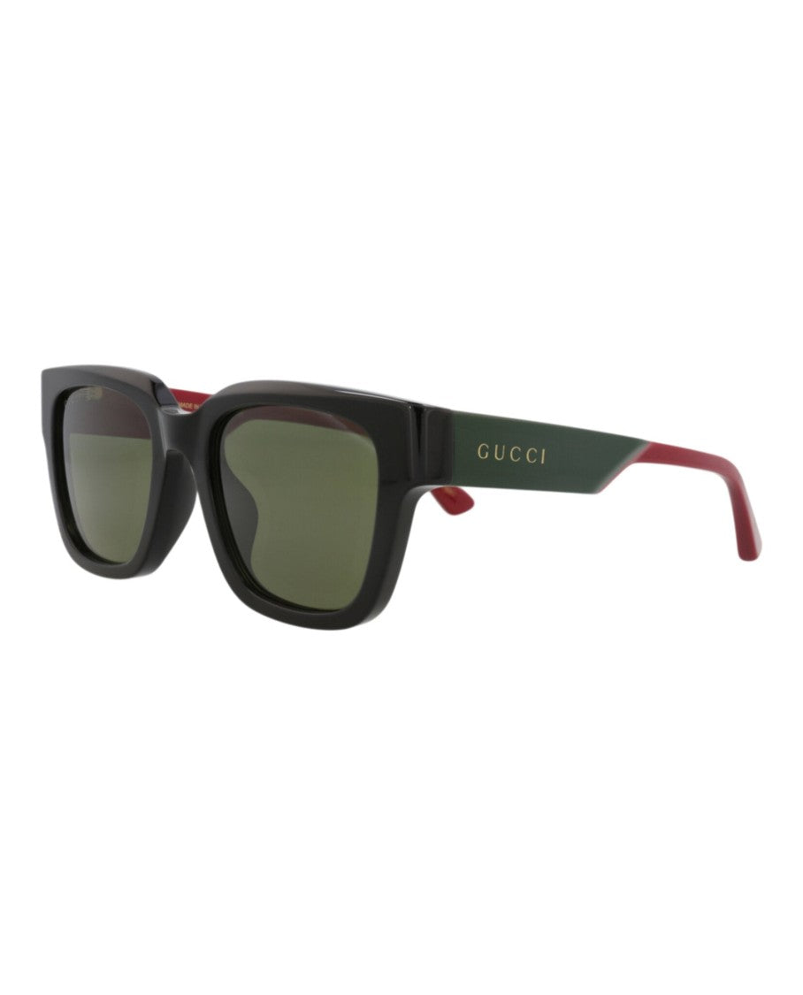 Gucci Square-Frame Recycled Acetate Sunglasses