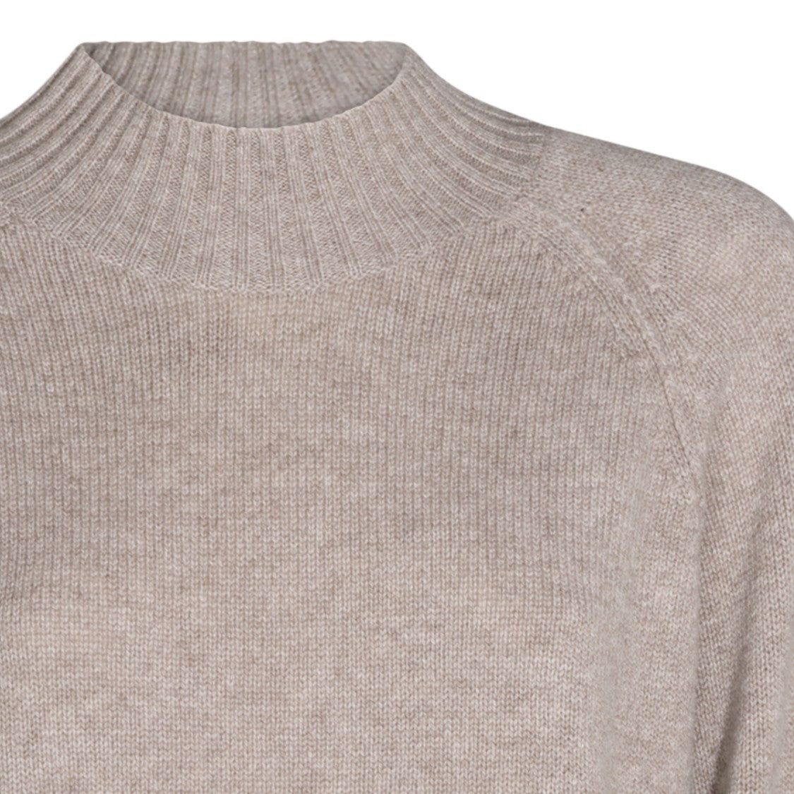 Allude Fine-Knit High-Neck Sweater