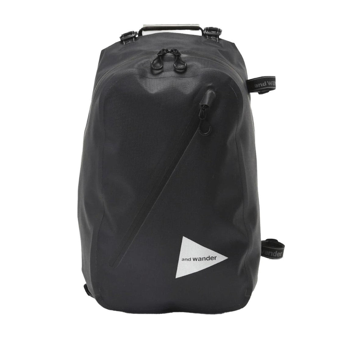 And Wander Nylon Backpack With Prominent Front Logo