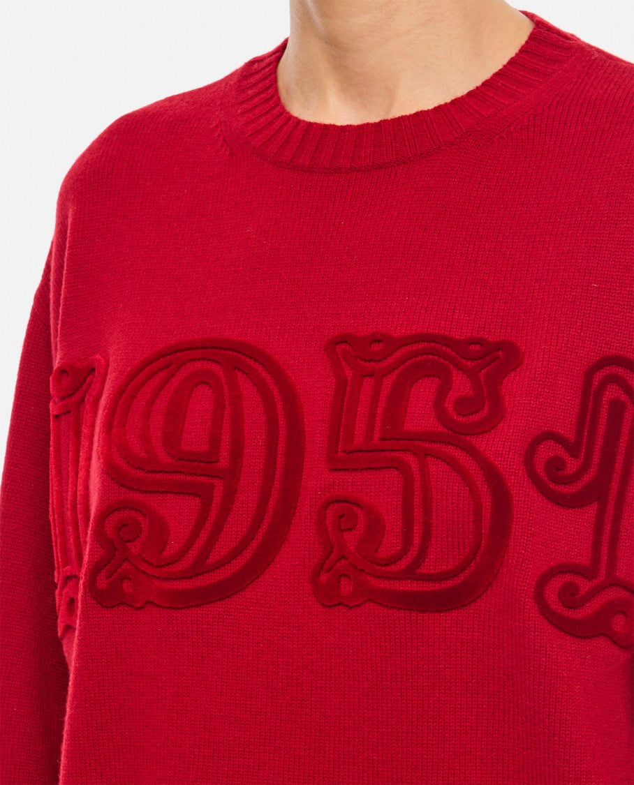 Max Mara Red Fido 1951 Knitwear