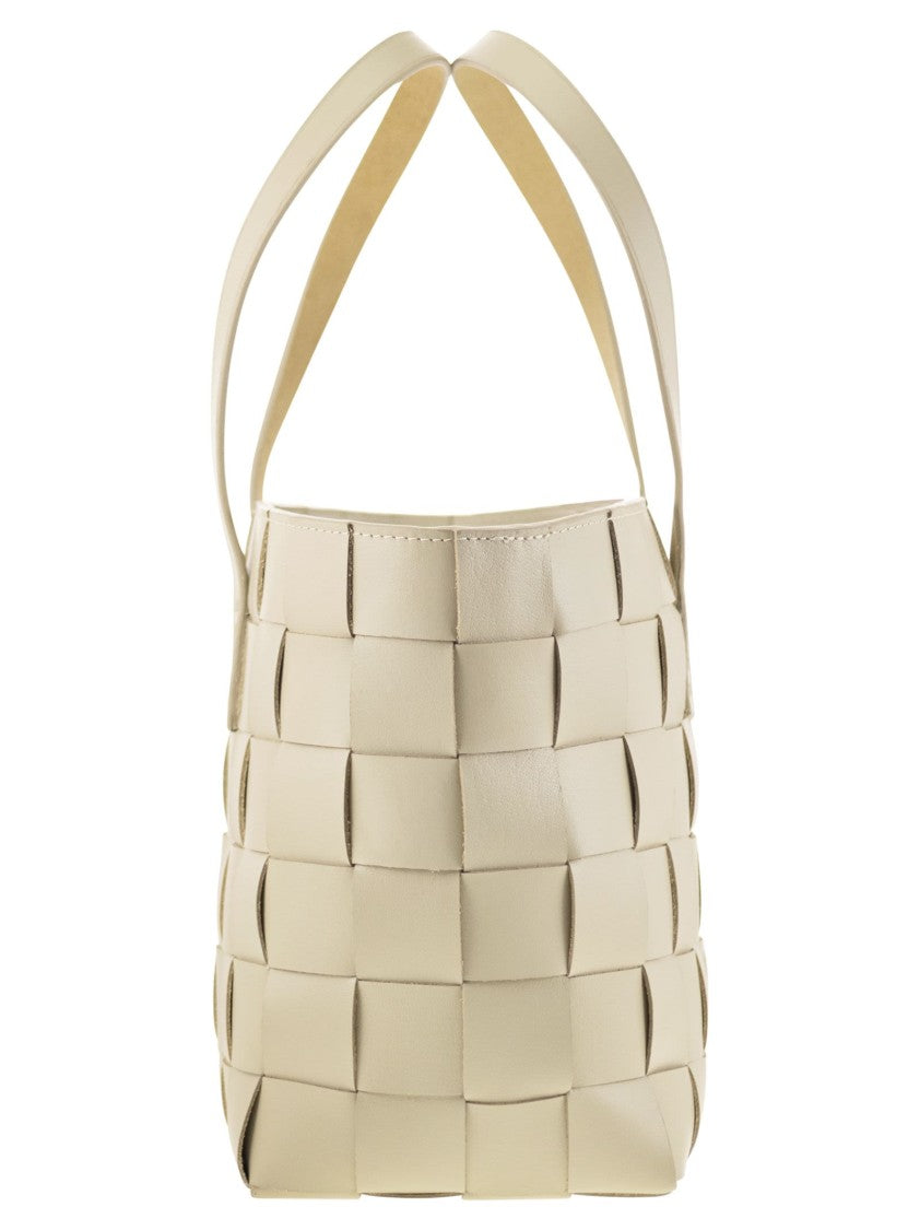 Dragon Japan Tote - Woven Leather Bag