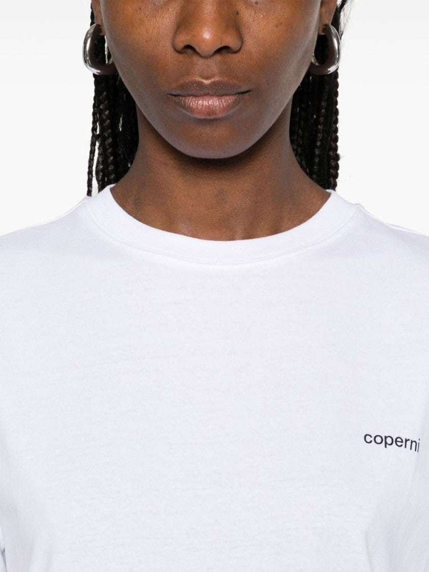 Coperni Classic Fit Cotton T-Shirt With Subtle Logo