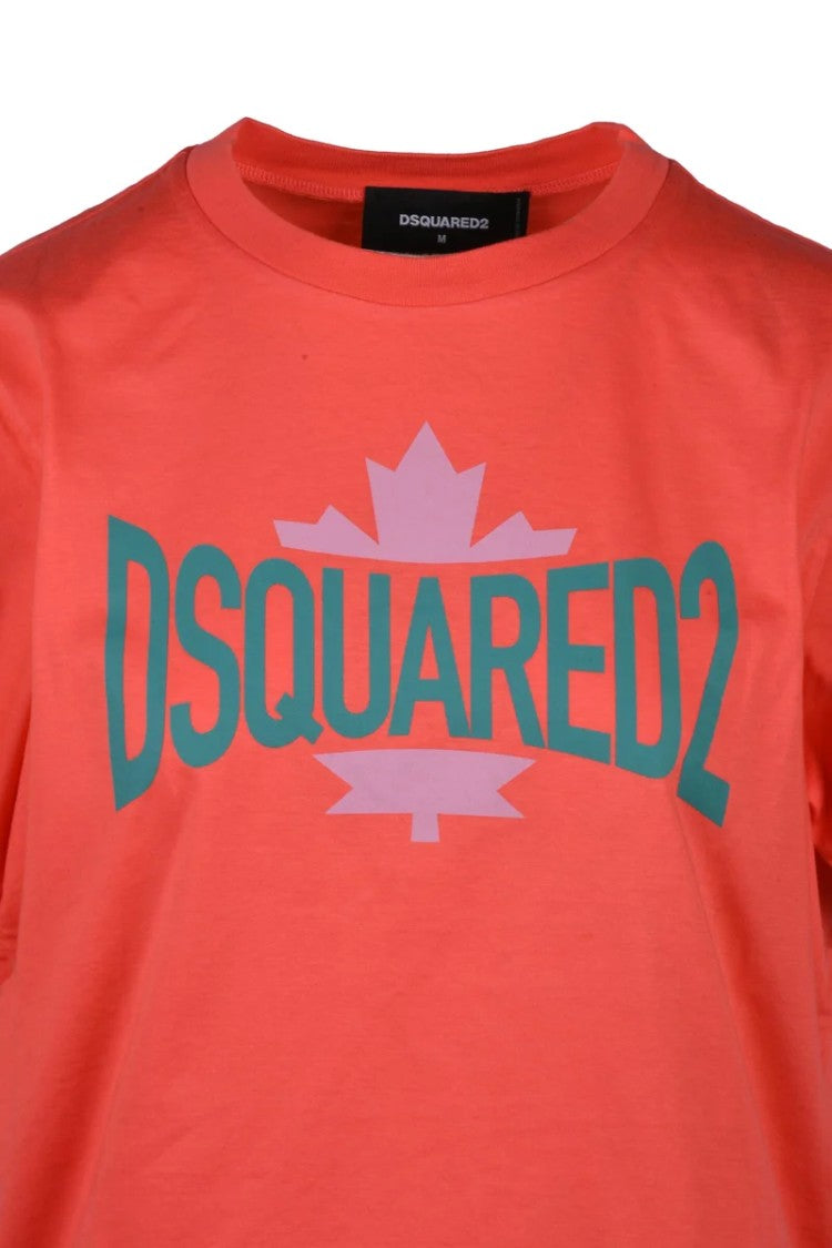 Dsquared2 Cotton T-Shirt - Red