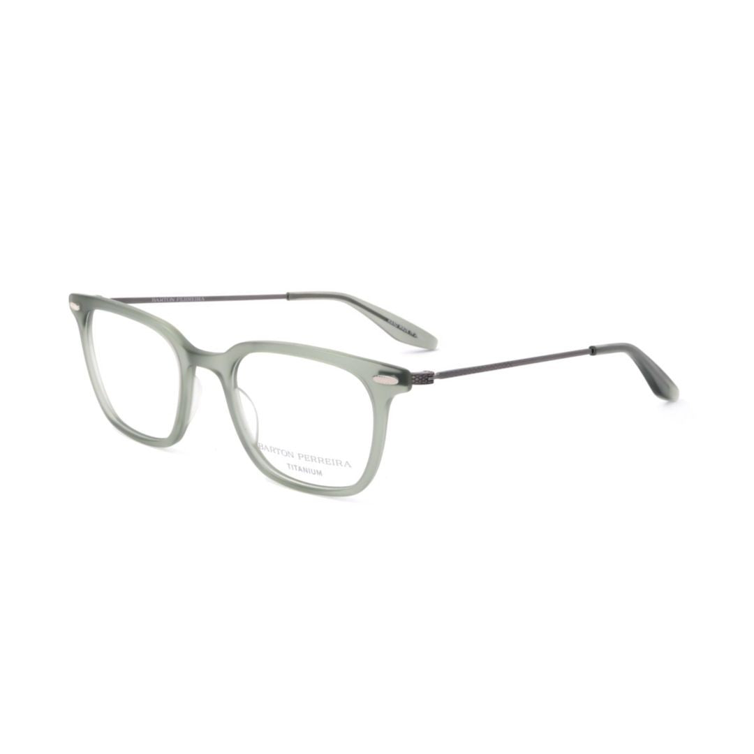 Barton Perreira Green Bp5040 491Fq Translucent Rectangular Eyeglasses