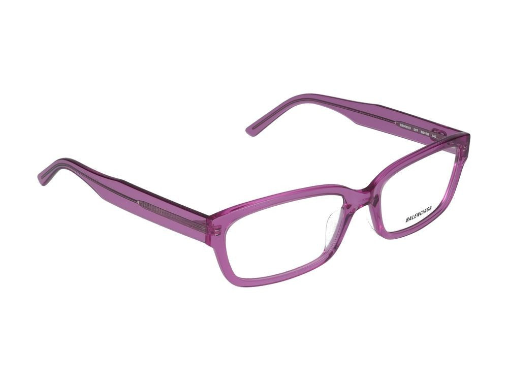 Balenciaga Eyeglasses Bb0065o 007 Pink Pink Transparent 55/18/140