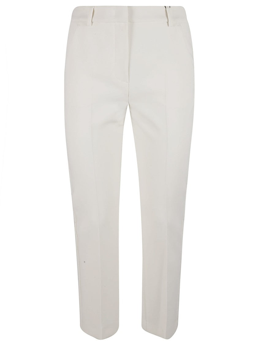 Max Mara Tailored Straight-Leg Trousers With Clean Front