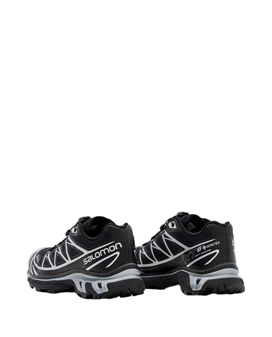 Salomon Black Xt-6 Gtx Textile Sneakers