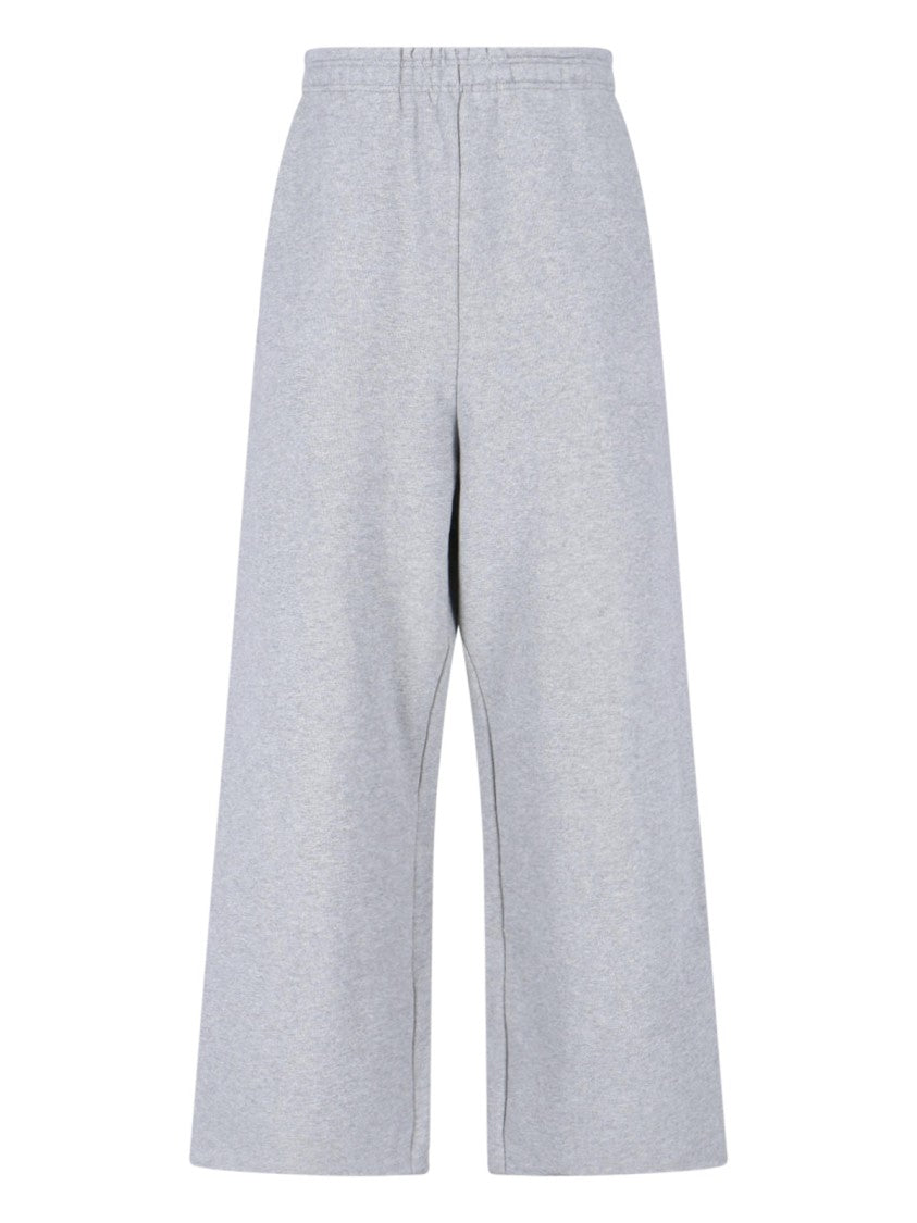 Entire Studios Grey Full Wide-Leg Sports Pants