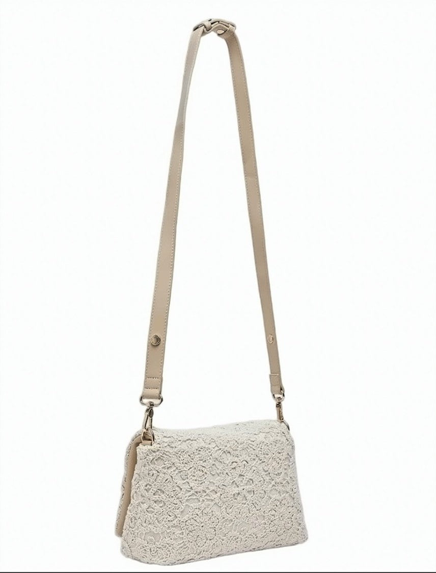 Liu Jo Lapuffy Crochet Shoulder Bag